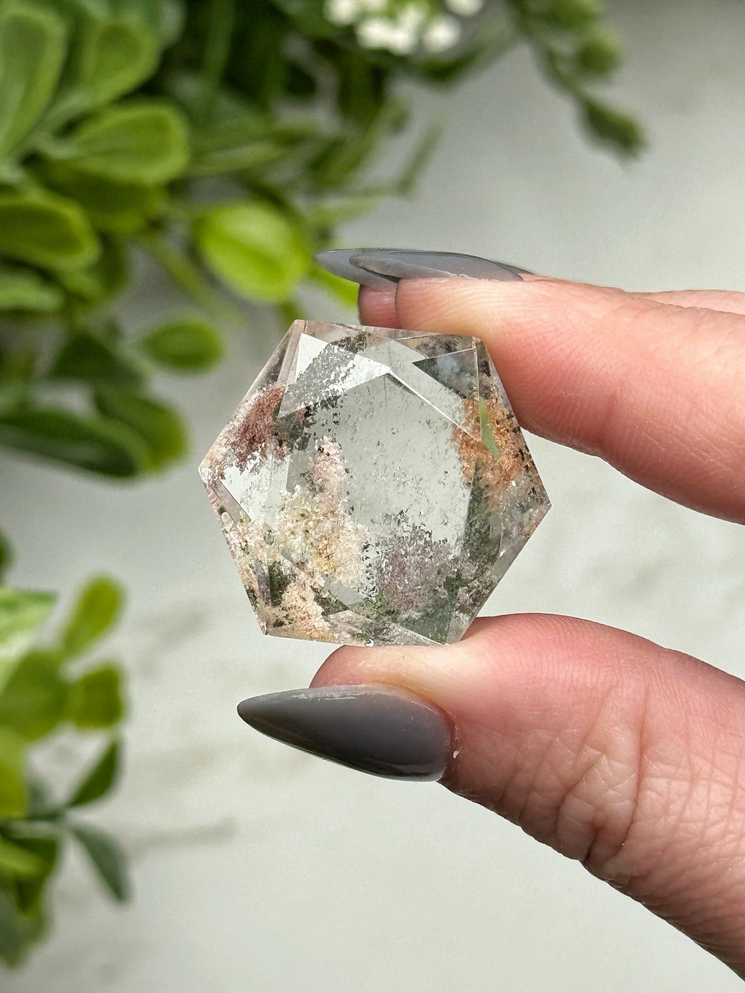 Garden Quartz Hexagon - #19