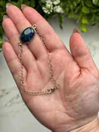 Shattuckite Bracelets - Third-Eye & Throat Chakra - No. 79