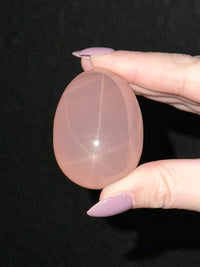 Star Rose Quartz Egg - #1