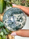 Moss Agate Sphere - #1