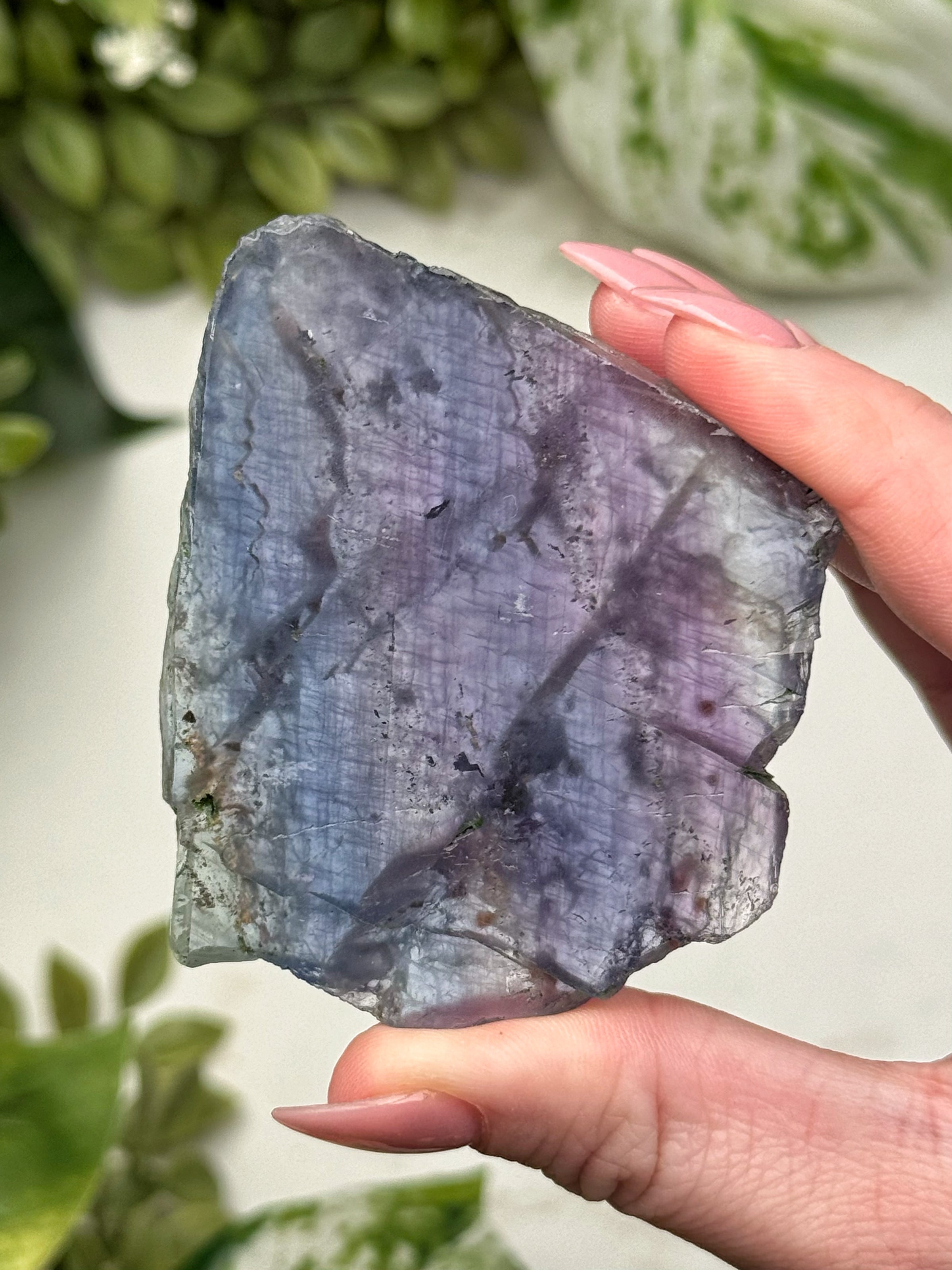Phantom Fluorite Slab - #11