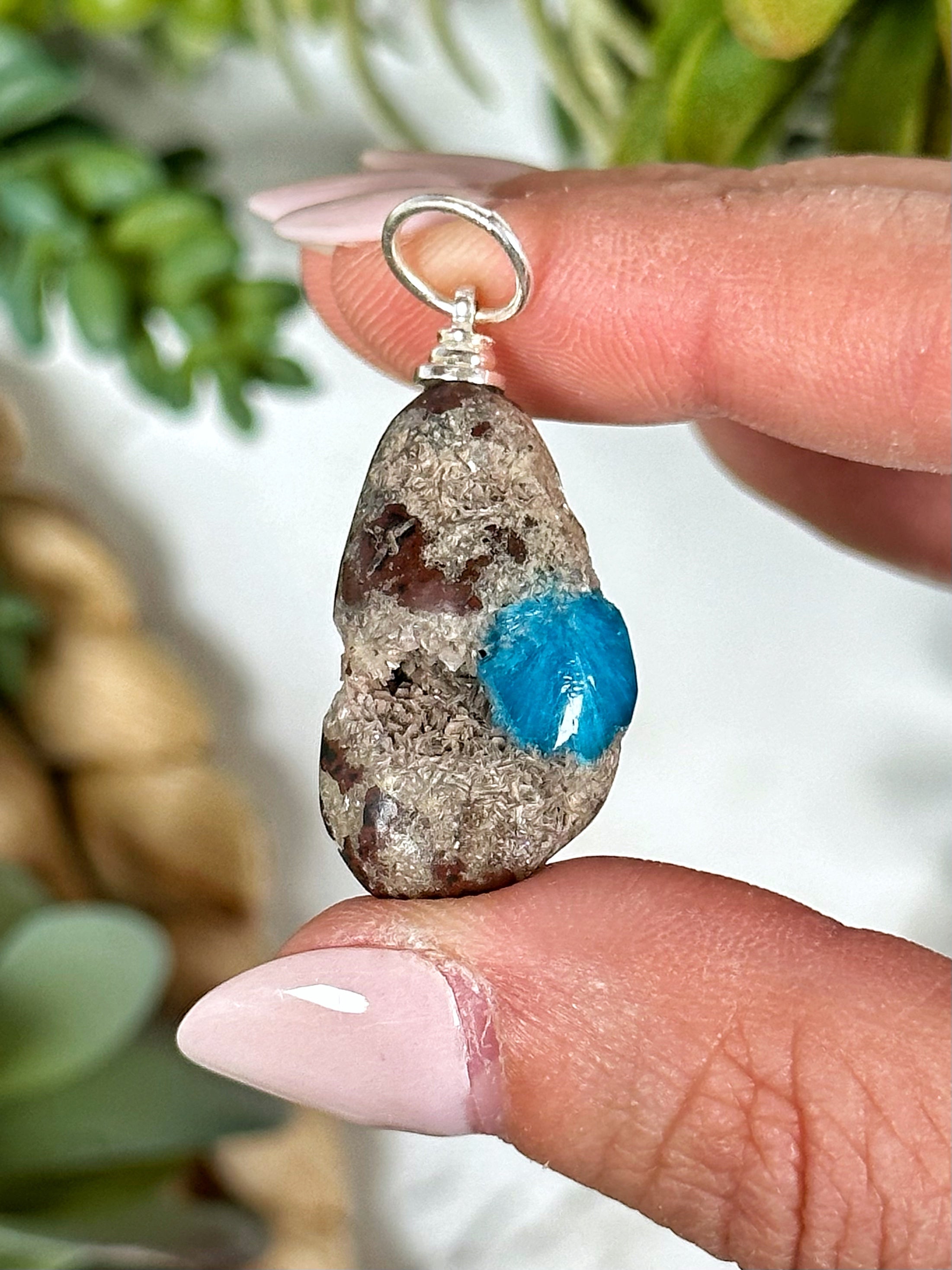 Cavansite pendant sale