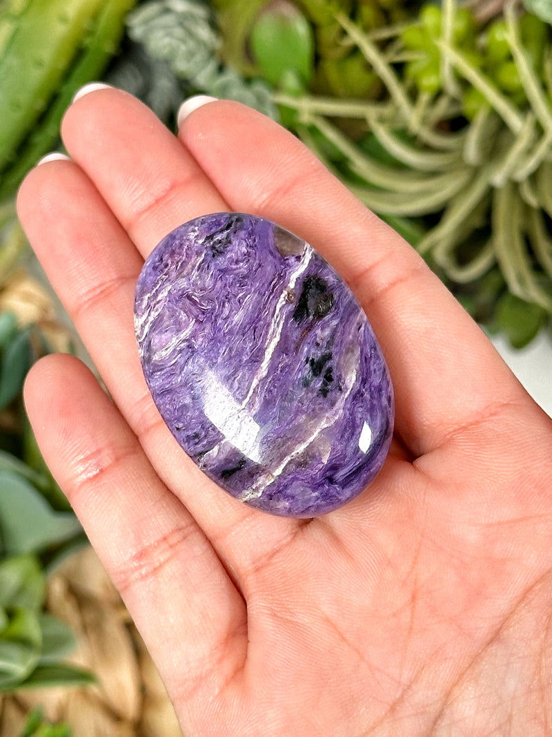 Charoite Palmstone - #2