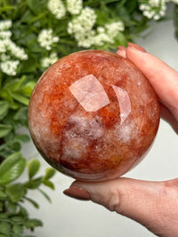 Fire Quartz Sphere - #16