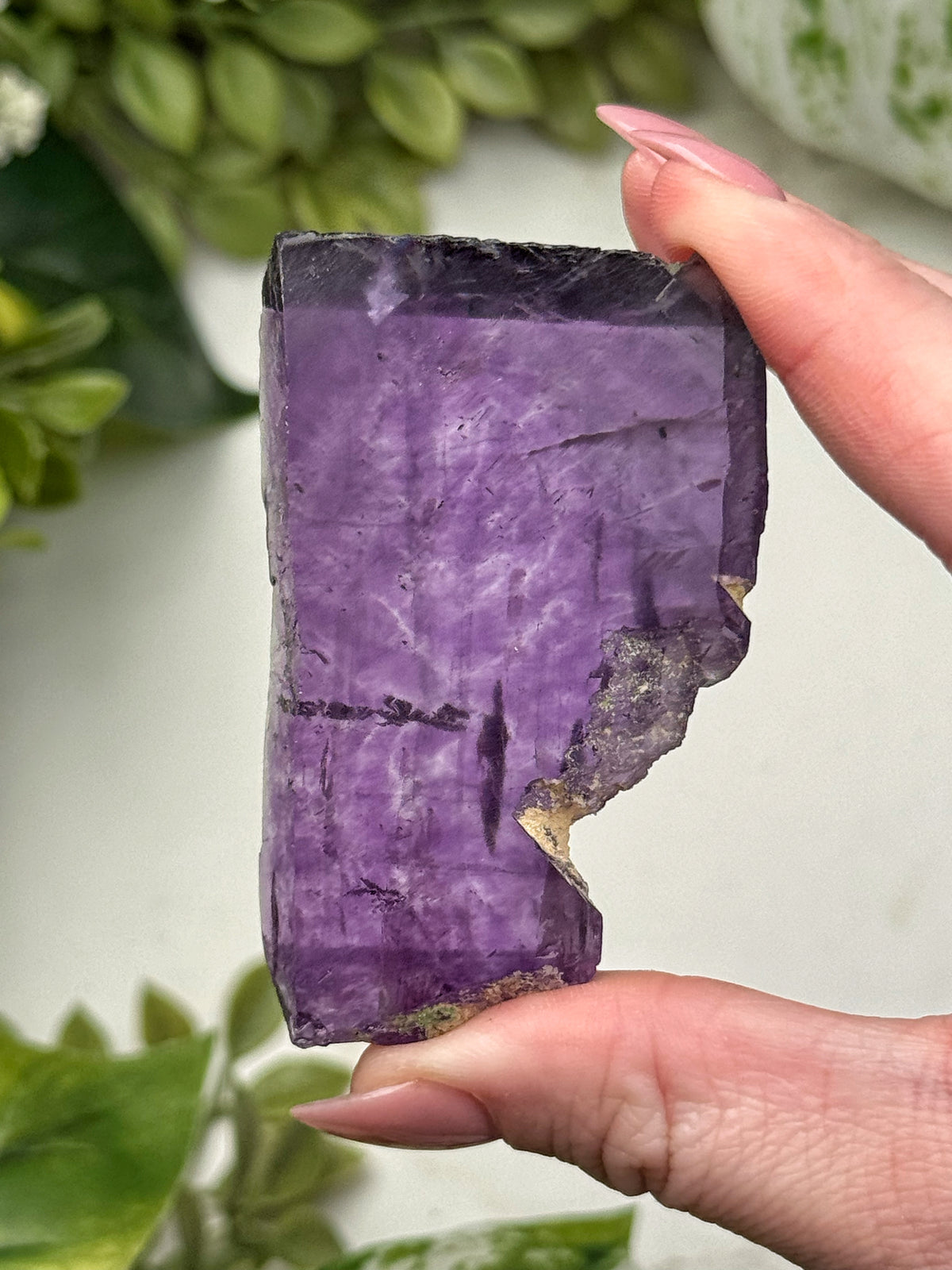 Phantom Fluorite Slab - #12