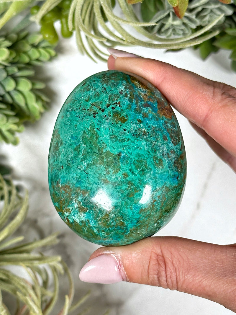 Chrysocolla Palmstone - #1