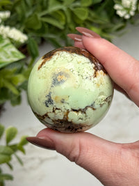 Chrysoprase Sphere - #9