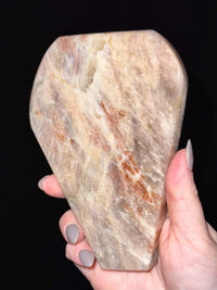Moonstone with Sunstone Freeform - #6