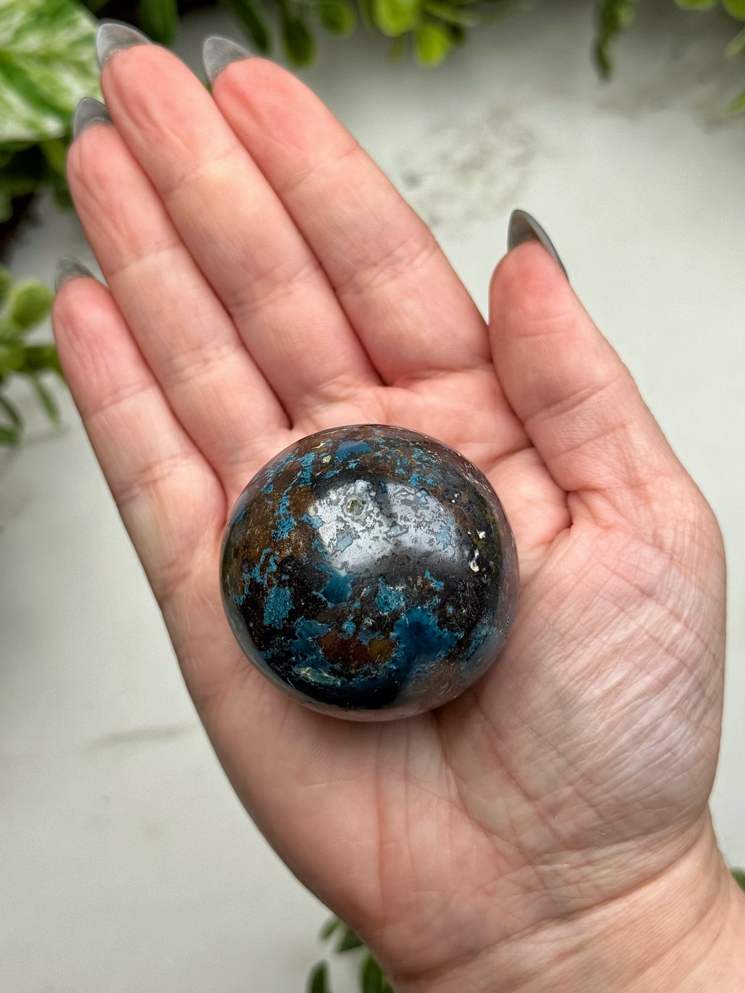 Shattuckite Sphere - #1