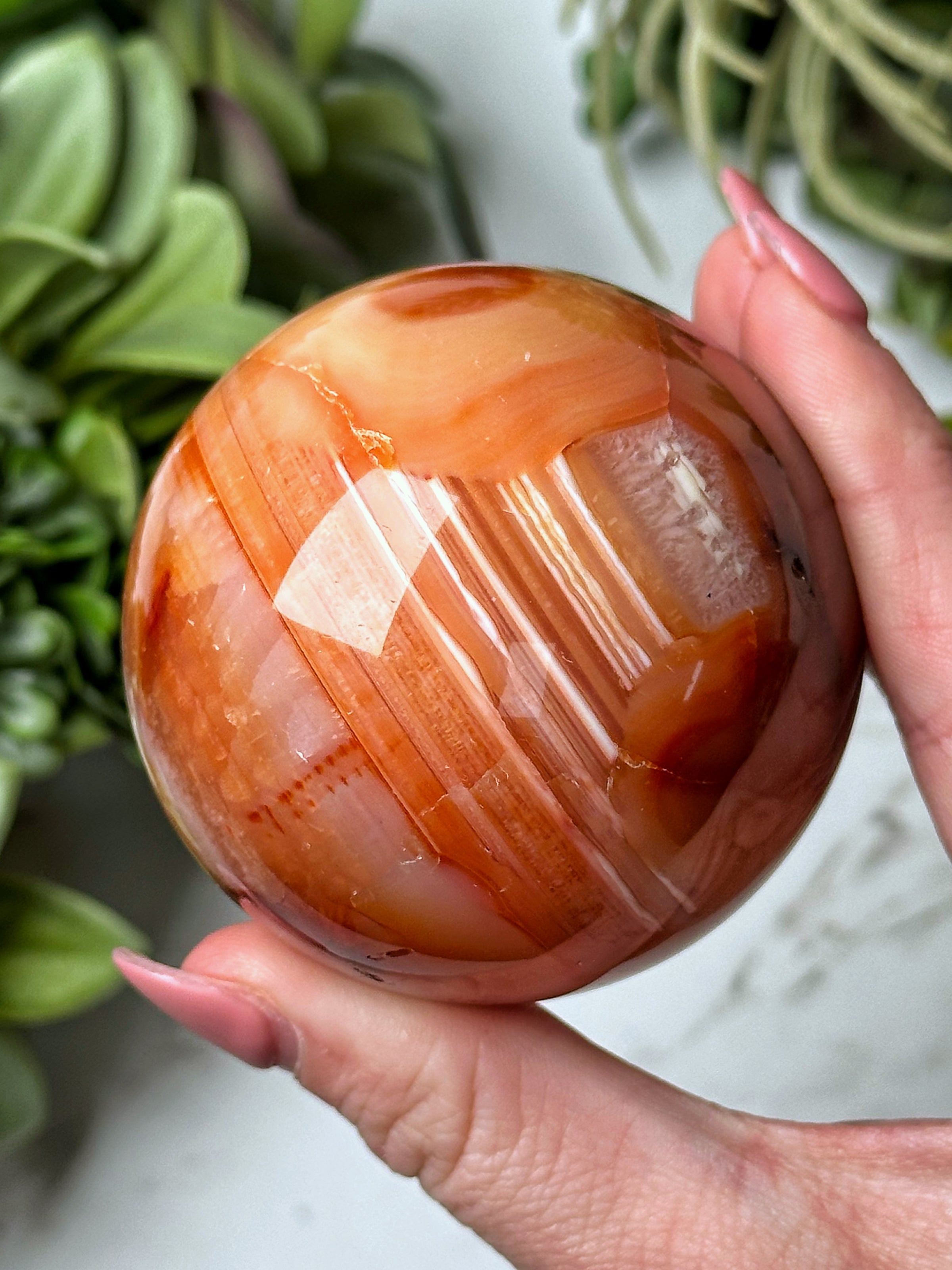 Carnelian Sphere - #11