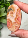 Rhodochrosite Worry Stone - #13