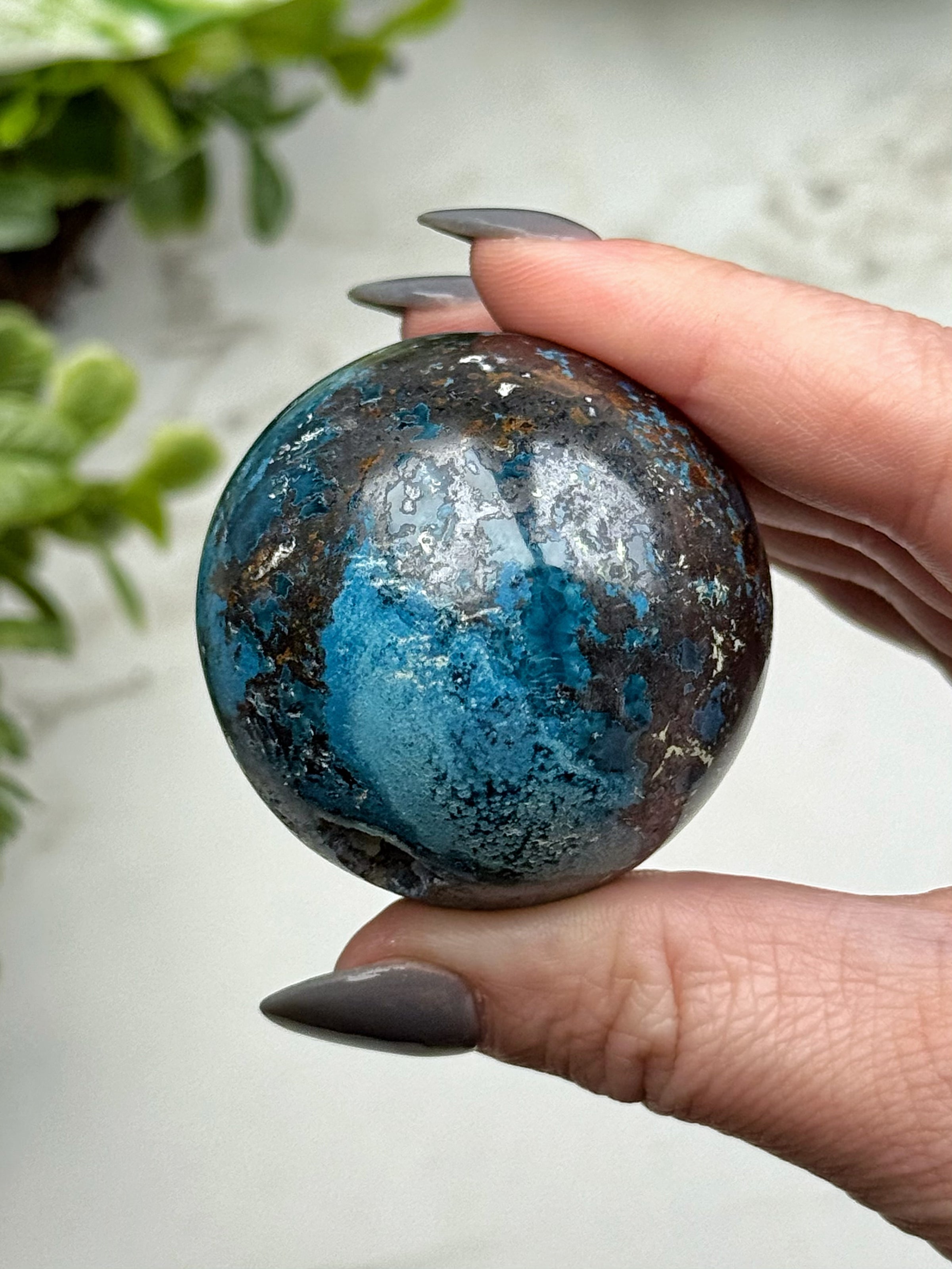 Shattuckite Sphere - #1