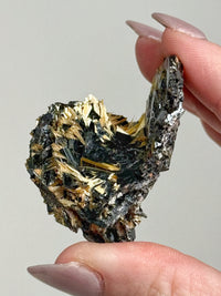 Raw Hematite with Rutile - #2