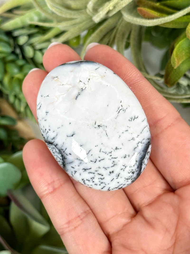 Dendritic Opal Palmstone - #1