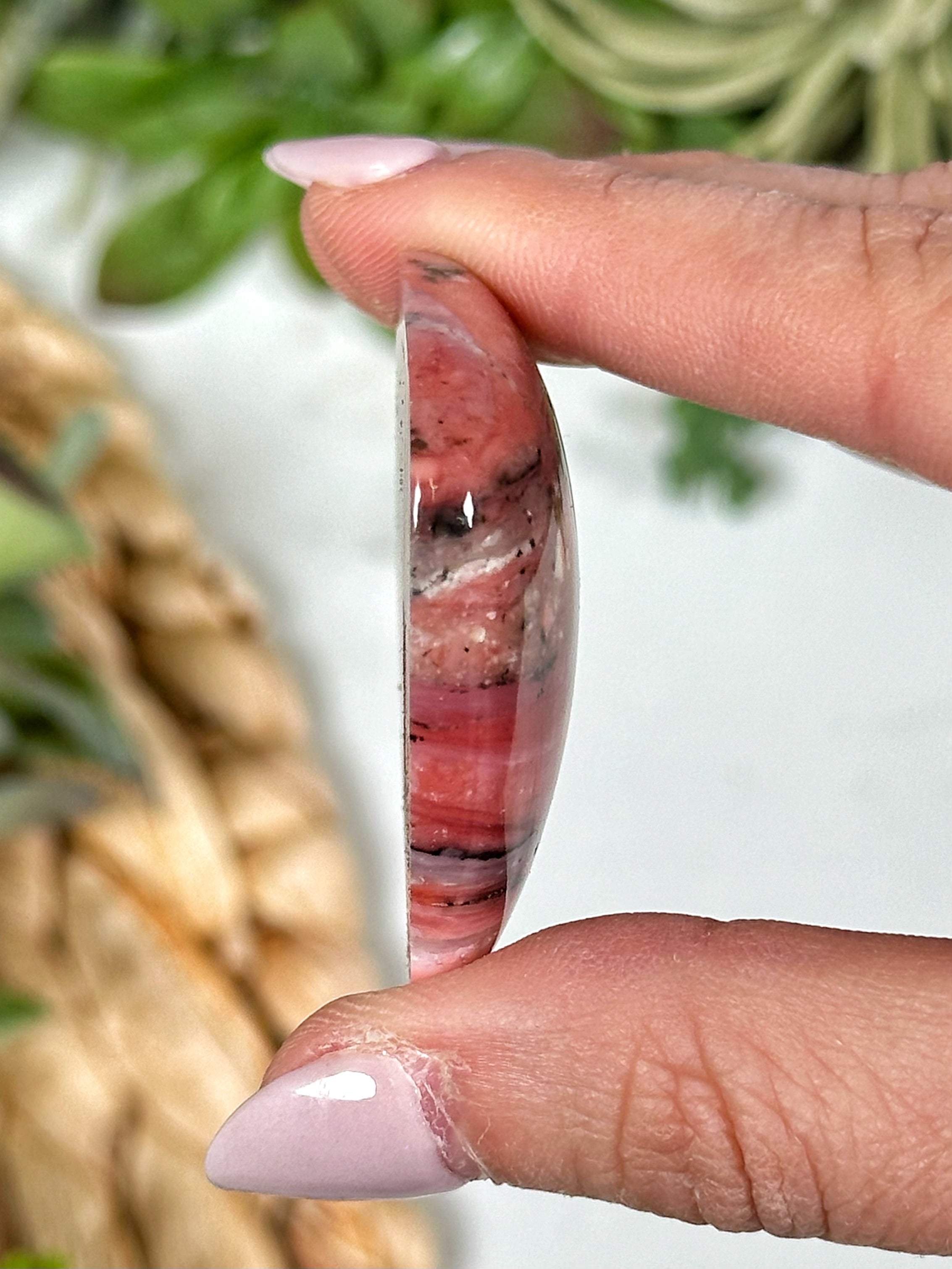 Pink Opal Cabochon - #2