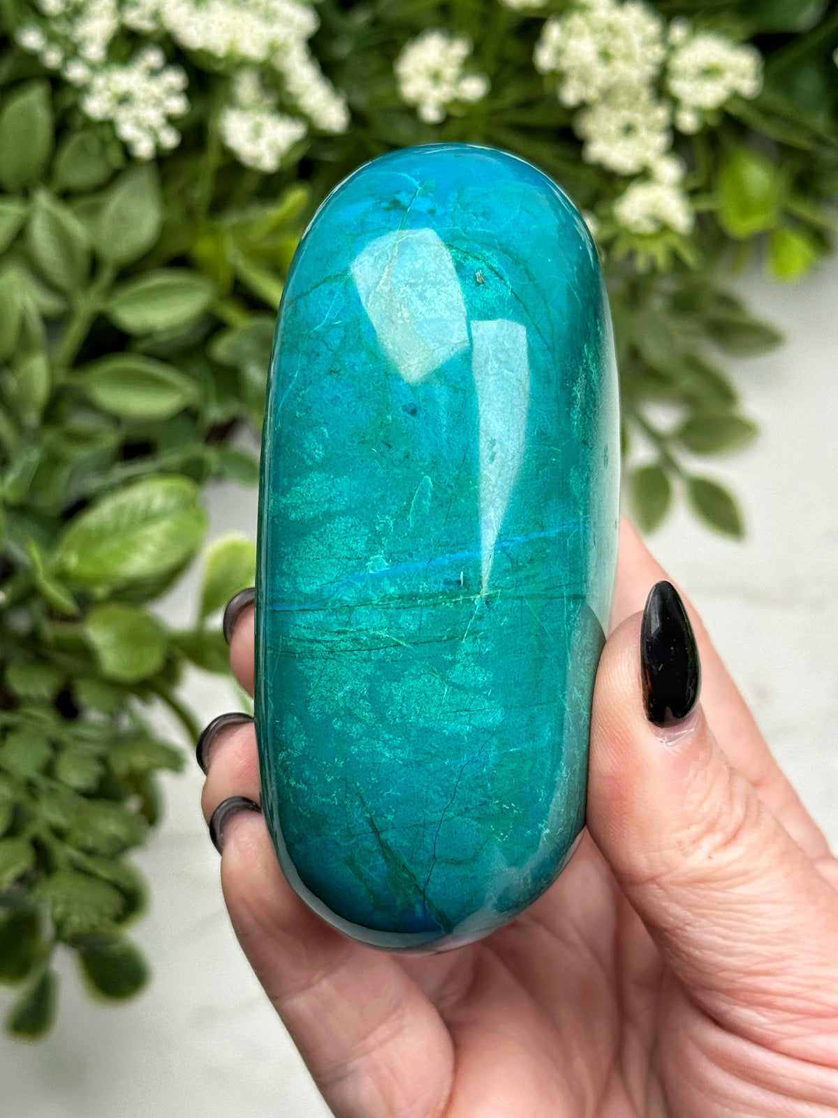 Chrysocolla Palmstone - #17