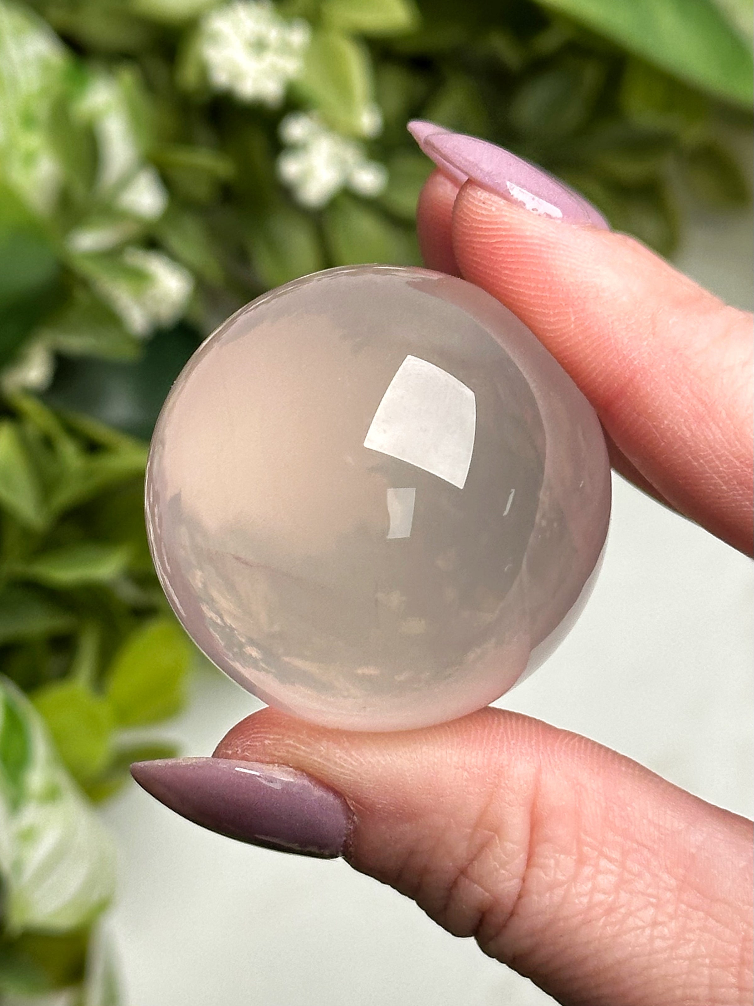 Star Rose Quartz Sphere - #16