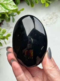 Rainbow Obsidian Palmstone - #11
