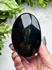 Rainbow Obsidian Palmstone - #11