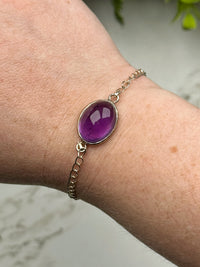 Amethyst Bracelets - Third-Eye & Crown Chakra - No. 68