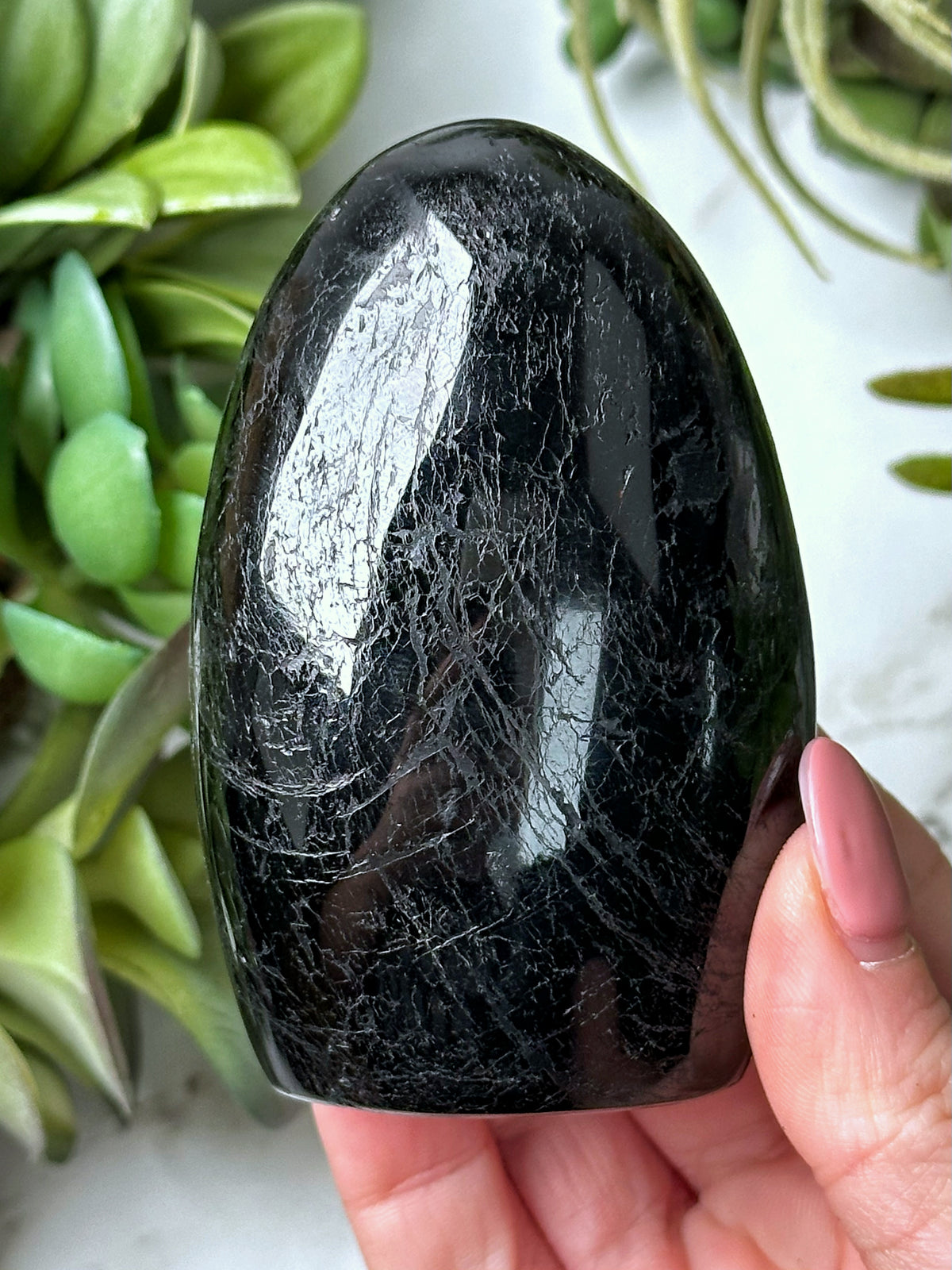 Black Tourmaline Freeform - #14