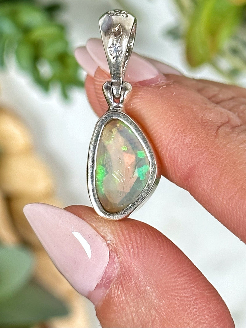 Ethiopian Opal Pendant - #1
