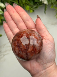 Fire Quartz Sphere - #14