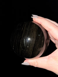 Gold Sheen Obsidian Sphere - #1