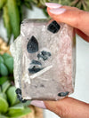 High Quality Morganite, Aquamarine and Black Tourmaline Specimen - #1