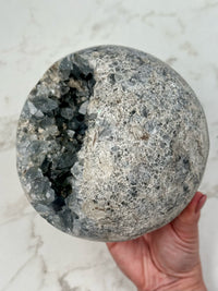 Celestite Sphere - #1
