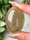 Gold Rutile Palmstone - #5