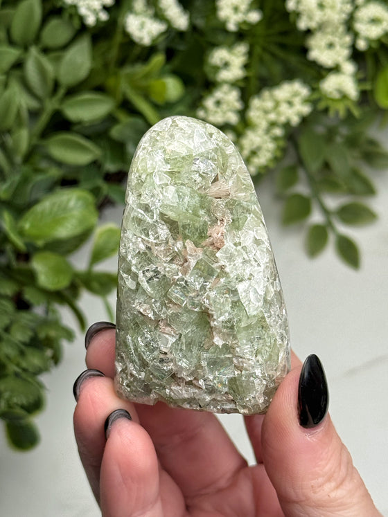 Green Apophyllite Freeform - #11