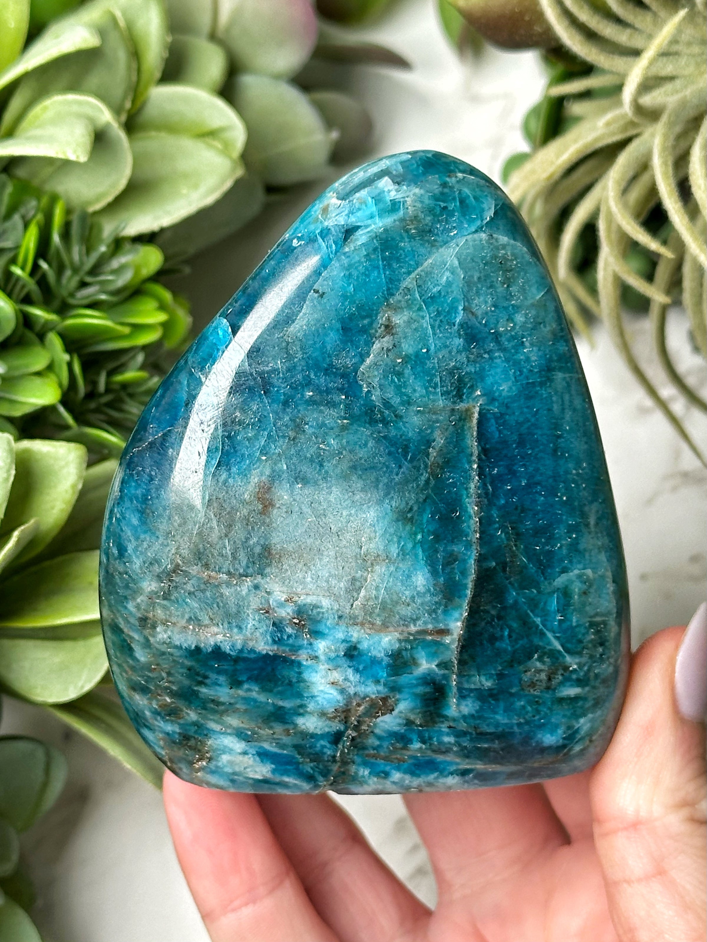 Blue Apatite Freeform - #11