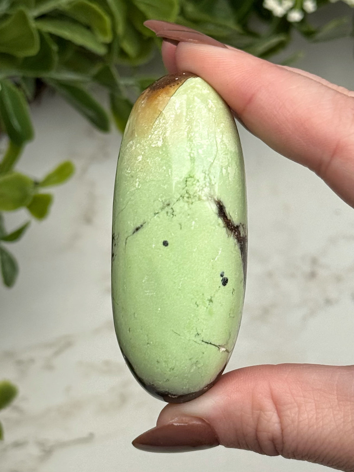 Chrysoprase Shiva - #4