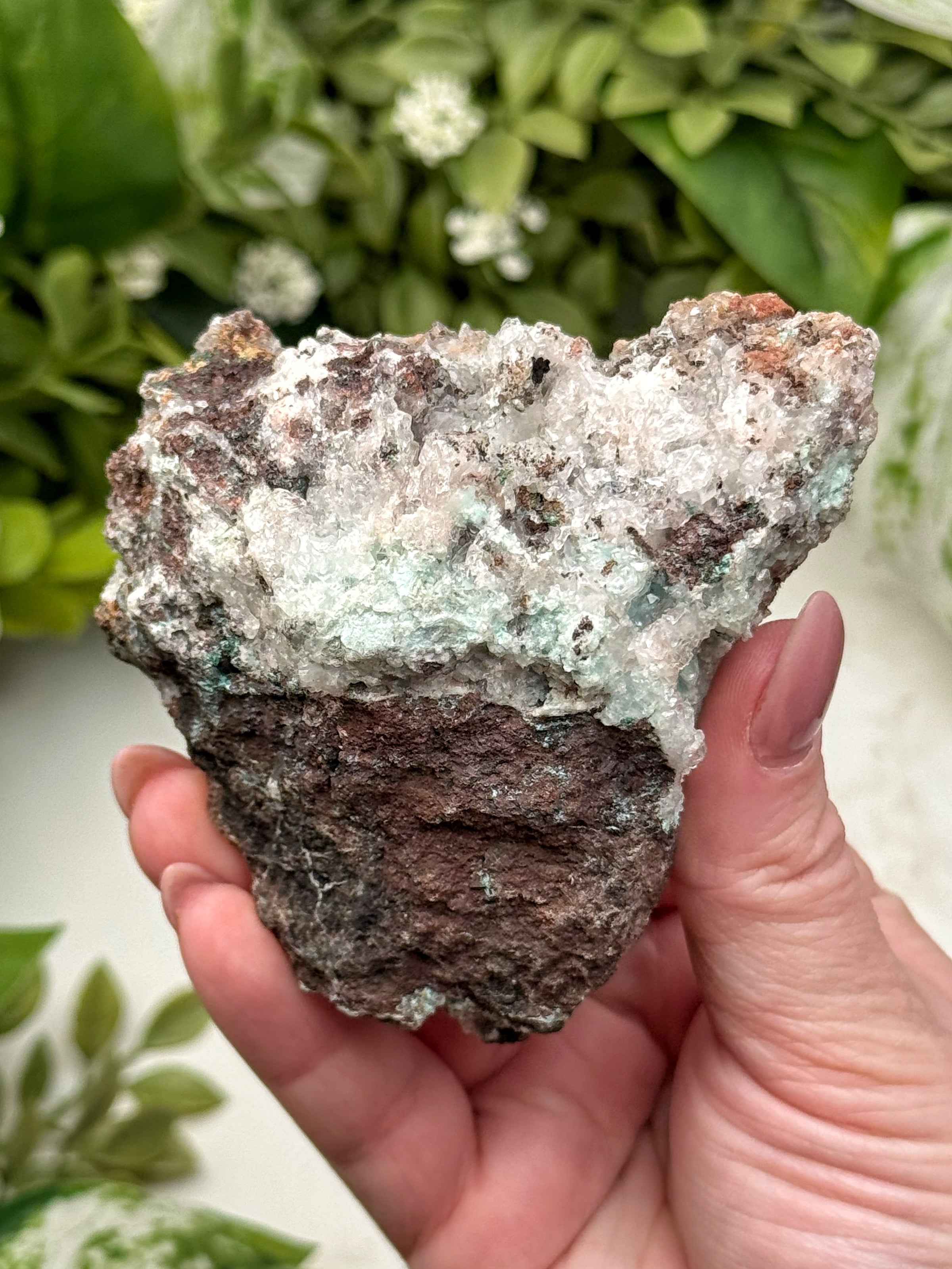 Raw Aurichalcite - #10