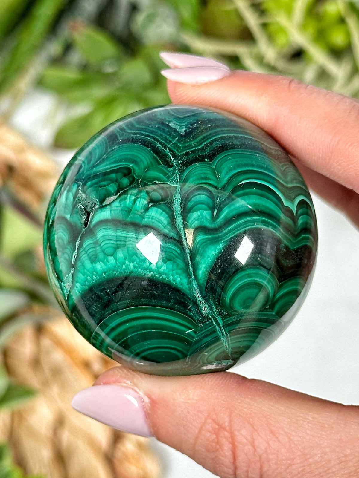 Malachite Sphere - #2