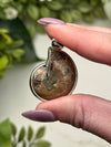 Sugilite Ammonite Inlay Pendant - #2