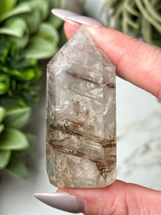 Dendritic Quartz Point - #12