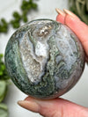 Moss Agate Sphere - #3