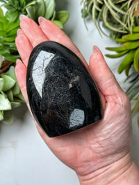 Black Tourmaline Freeform - #12