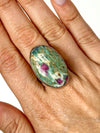 Ruby in Fuchsite Ring - #1