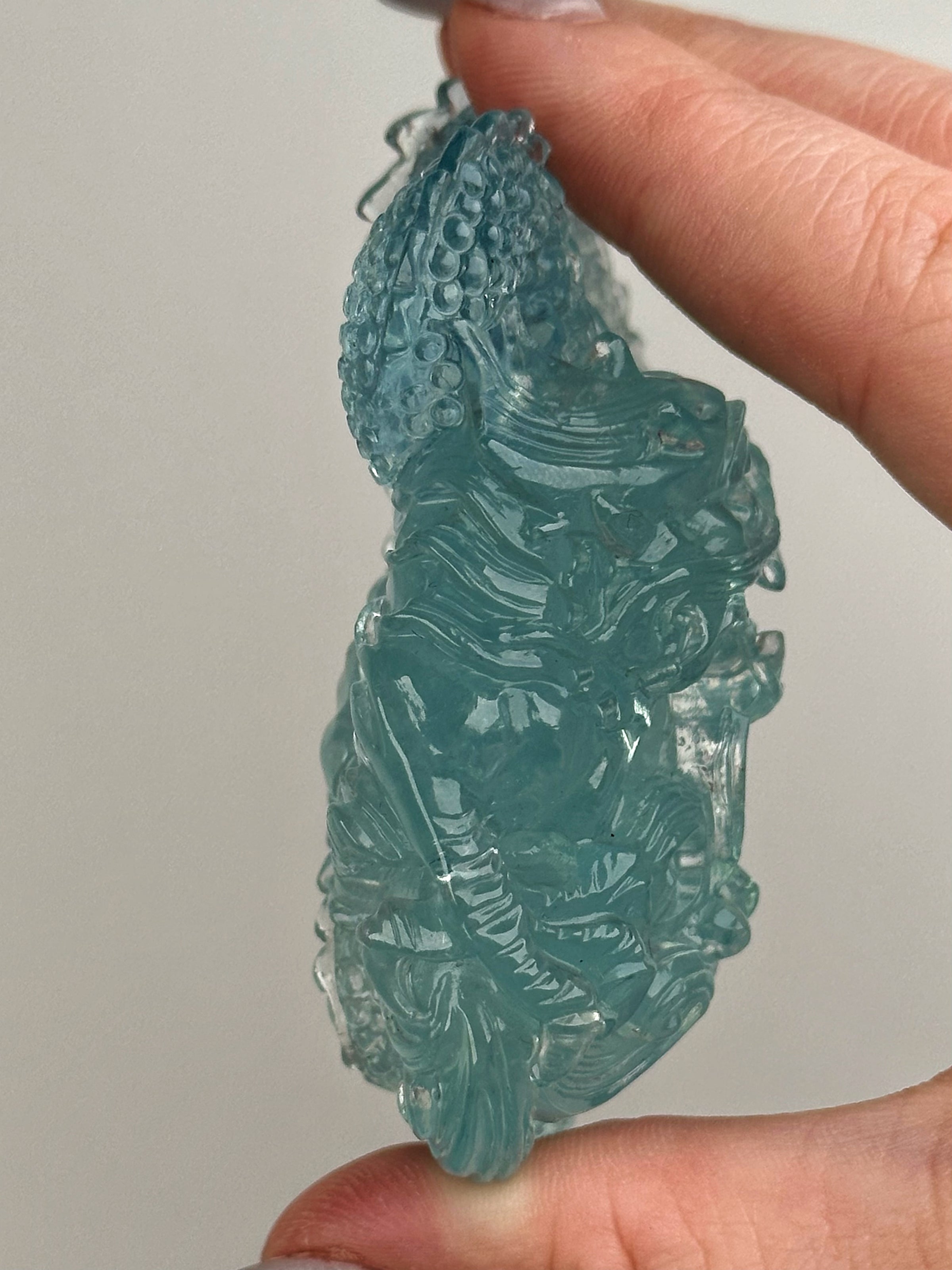Beautiful Aquamarine Dragon - #1