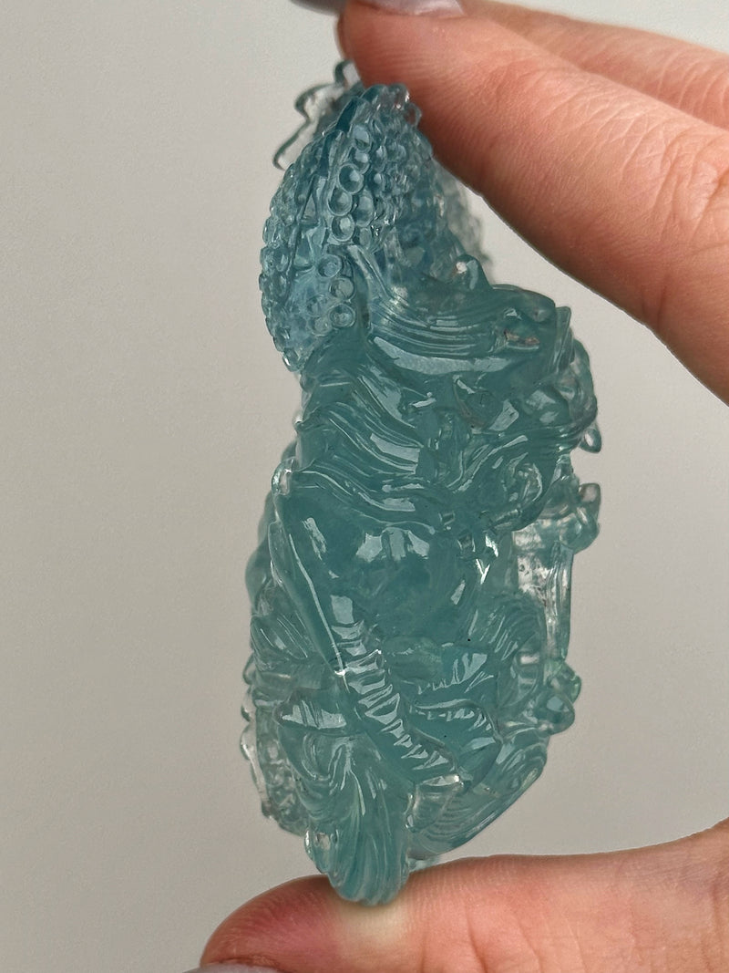 Beautiful Aquamarine Dragon - #1