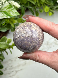 Grape Agate Sphere - #11