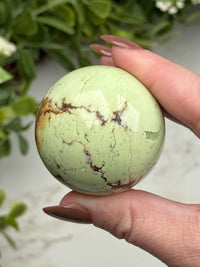 Chrysoprase Sphere - #10