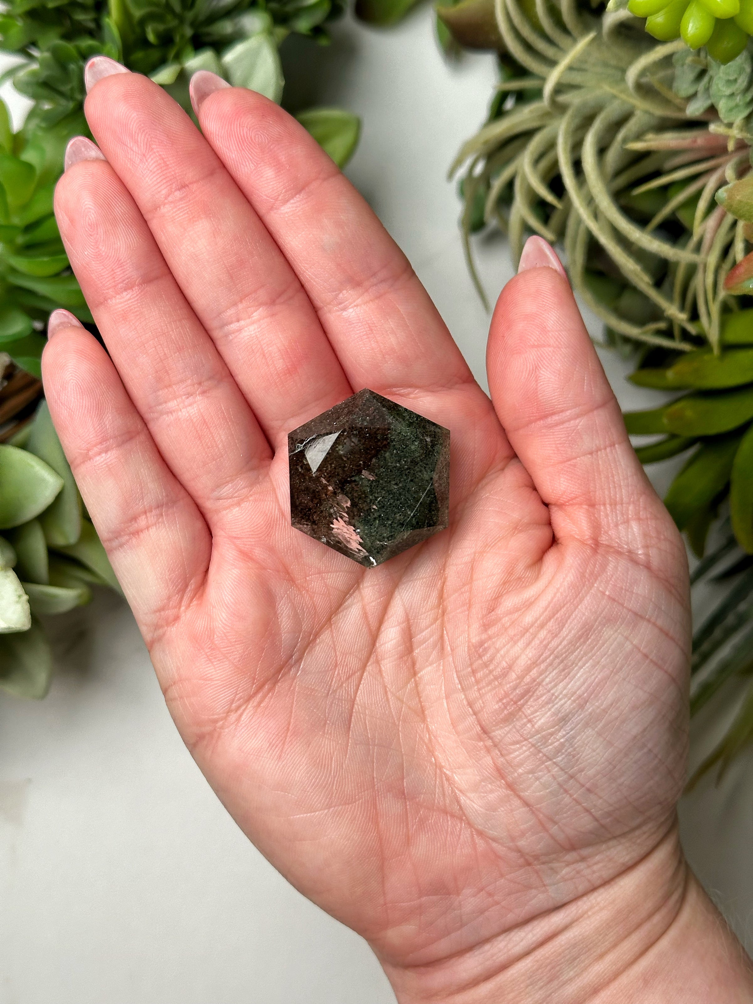 Garden Quartz Hexagon - #9