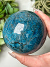 Blue Apatite Sphere - #8