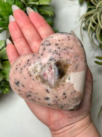 Pink Opal Heart - #7