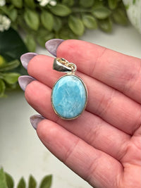 Larimar Pendant - #9