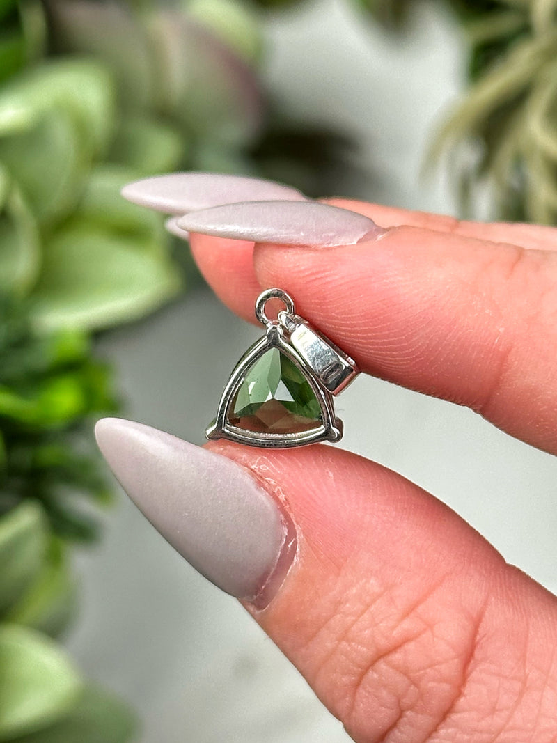 Moldavite Pendant - #17